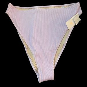 COPY - Pastel purple bikini with shiny tiny lines in size L